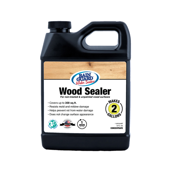 Rainguard Brands 32 Oz Makes 2 Gal. Wood Sealer, Natural Finish, Clear SP-8002